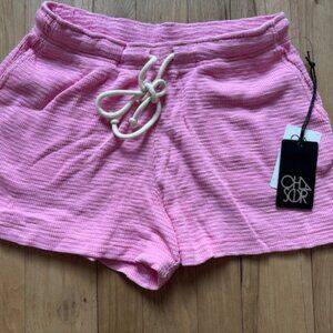 NWT Chaser Rose Water Crinkly Shorts Size M